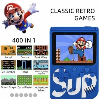 SUP Retro Mini 400 in 1 Gaming Console Black