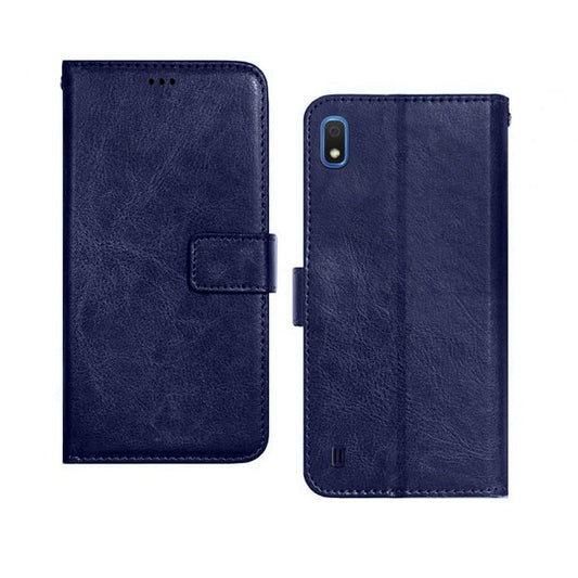 Pouch for Samsung M10 Leather