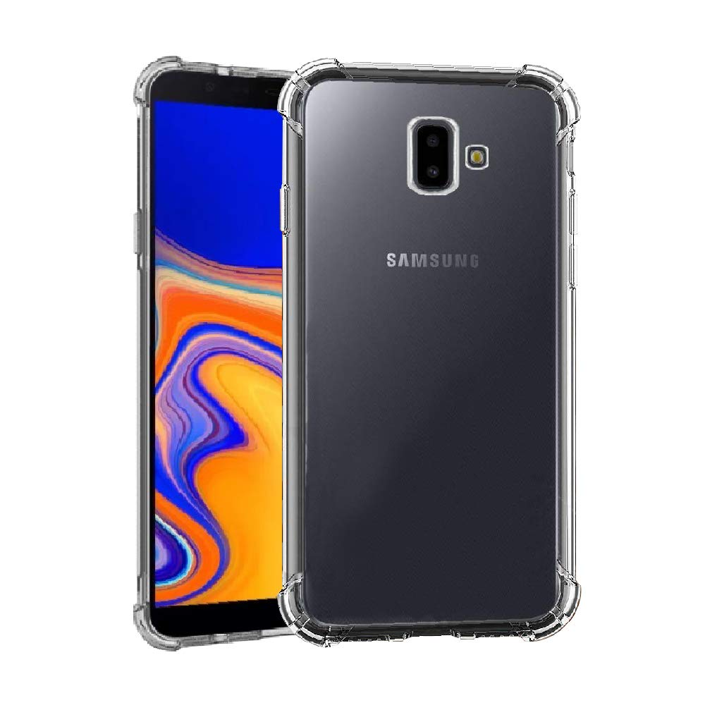 Pouch for Samsung J6+ Transparant