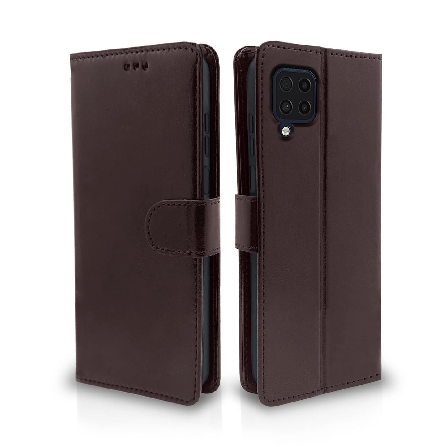 Pouch for Samsung F62 Leather