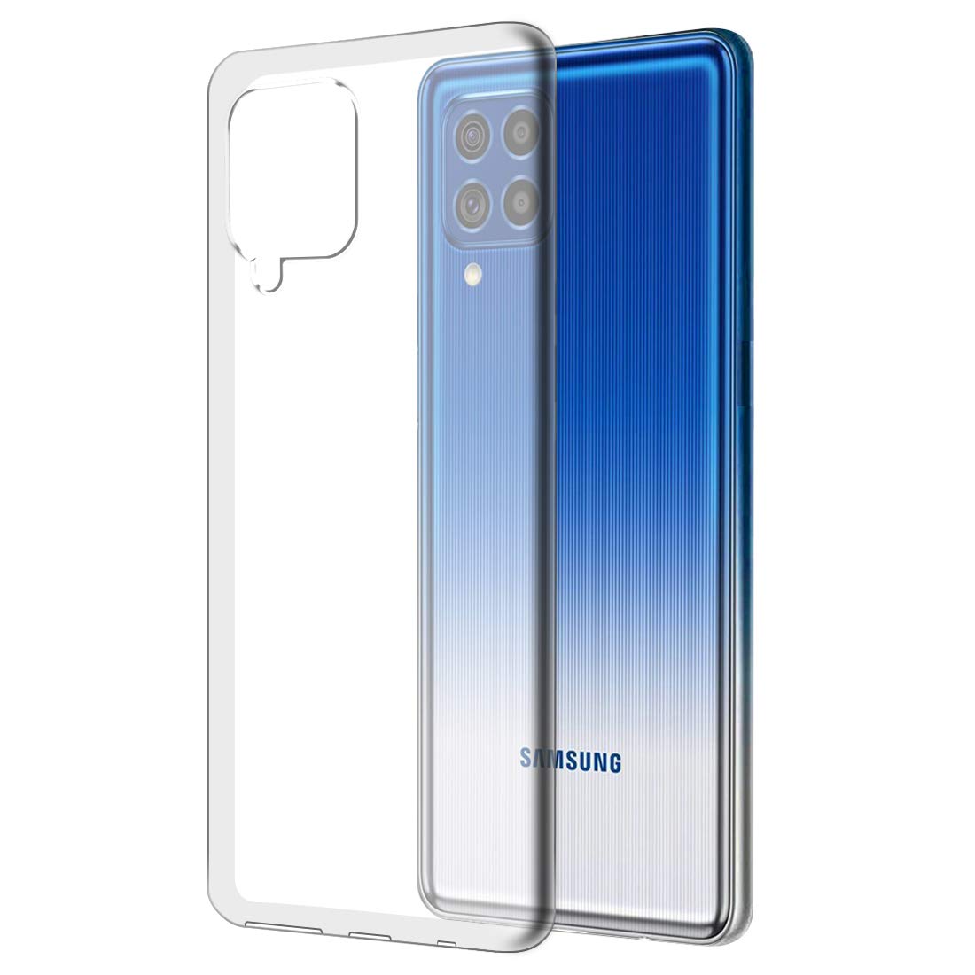 Pouch for Samsung F62 Transparent