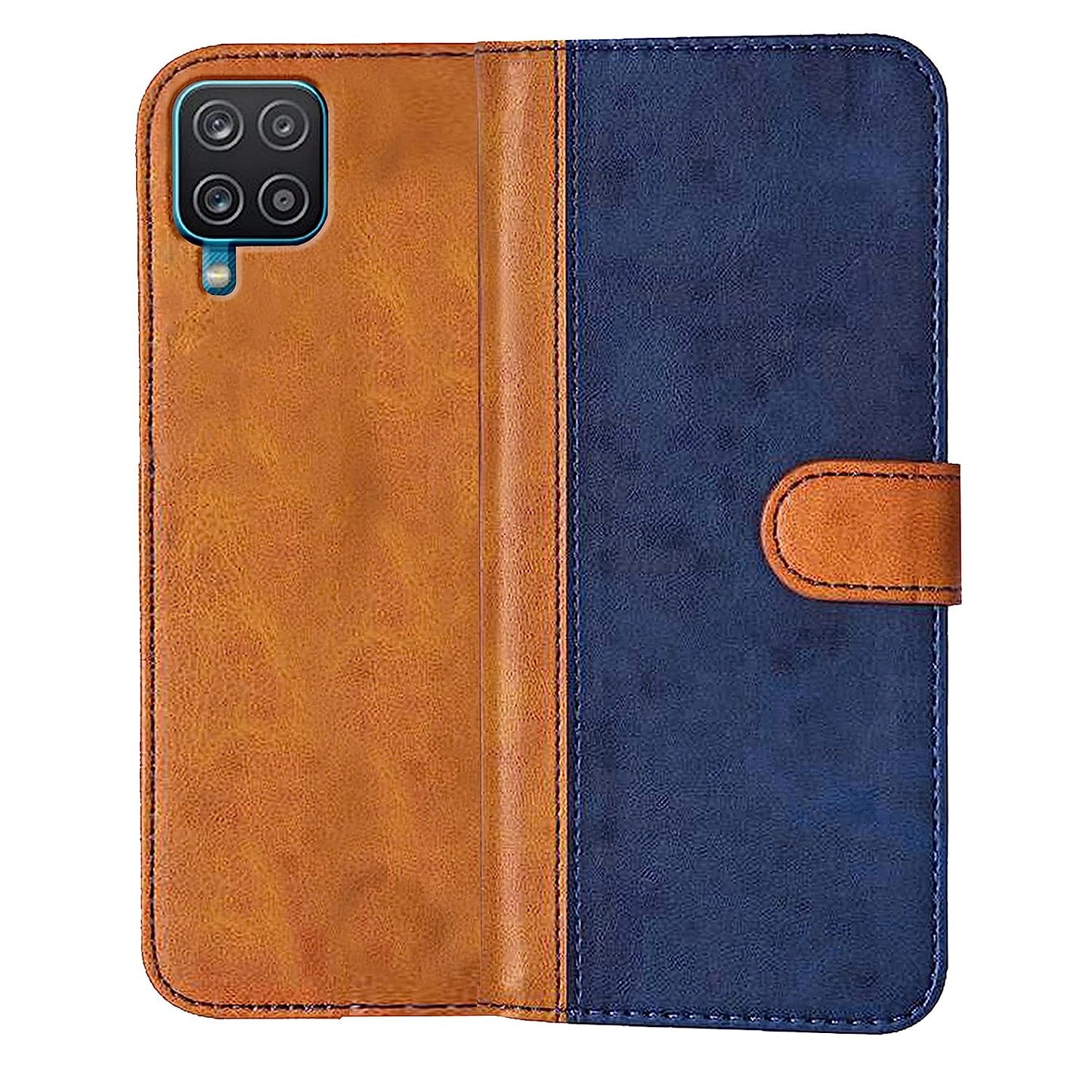 Pouch for Samsung F12 Leather