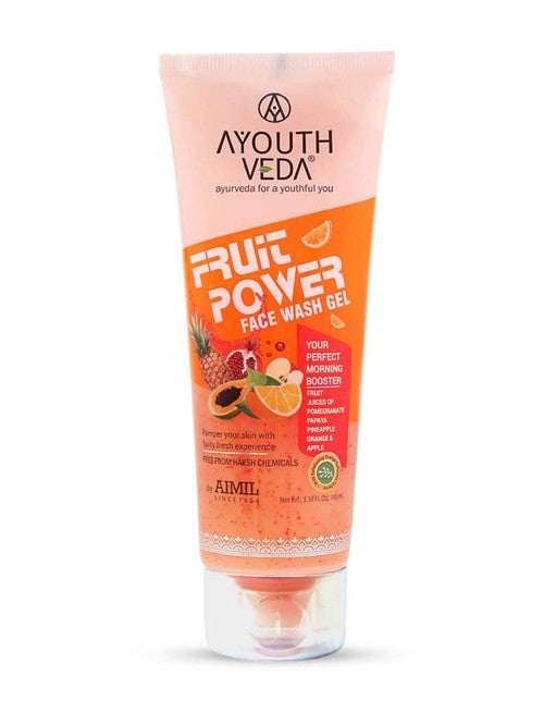 Ayouthveda Fruit Power Face Wash Gel 100 ml