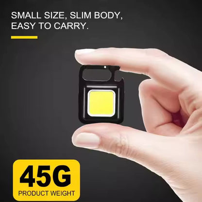 Mini LED Keychain Multipurpose Type C Rechargeable