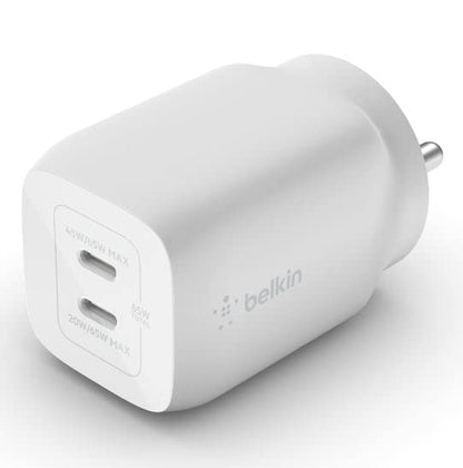 Belkin Boost Charge Pro Dual Wall Charger 65W