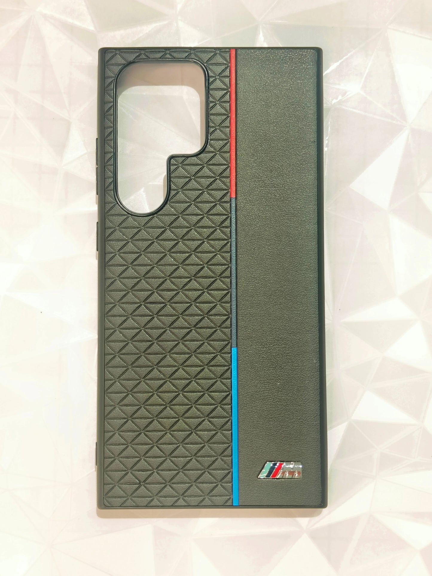 Premium Leather Case for Samsung S24 Ultra | Black Ultra Premium Hard Case | BM series