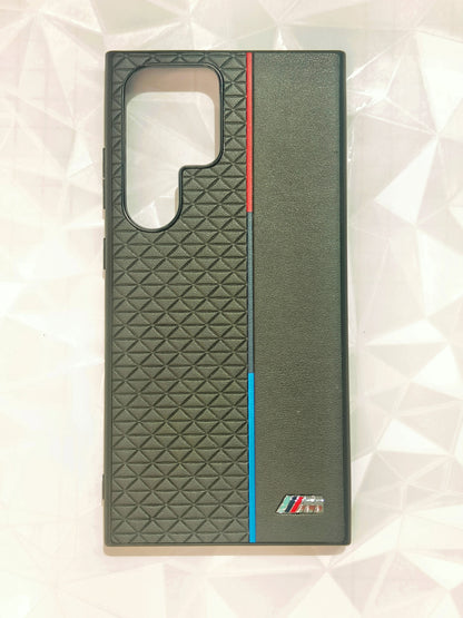 Premium Leather Case for Samsung S24 Ultra | Black Ultra Premium Hard Case | BM series