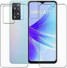 OG HD+ Mobile Tempered Glass Screen Guard for Oppo A77 (6.5 in)