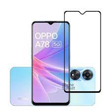 OG HD+ Mobile Tempered Glass Screen Guard for Oppo A78 5G (6.5 in)