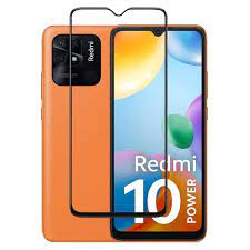 OG HD+ Mobile Tempered  Glass Screen Guard for Redmi 10Power (6.6 in)