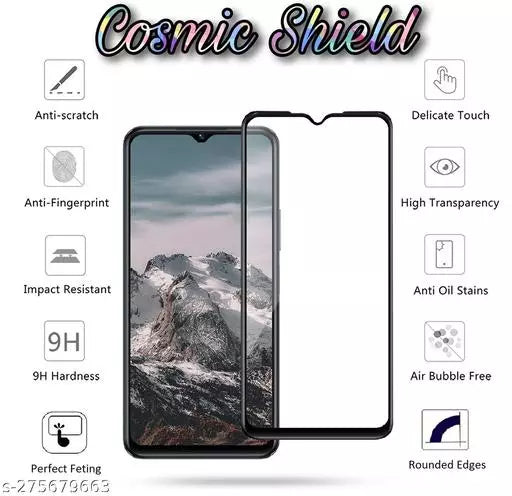 OG HD+Mobile Tempered Glass Screen Guard for Vivo Y16 (6.50 in)