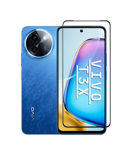 Tempered Glass Screen Protector for Vivo T3x 5G