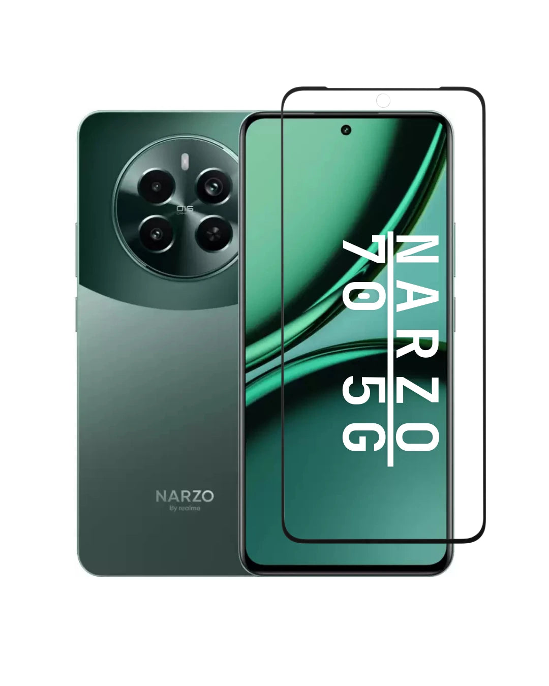 Tempered Glass Screen Protector for Realme Narzo 70 5G