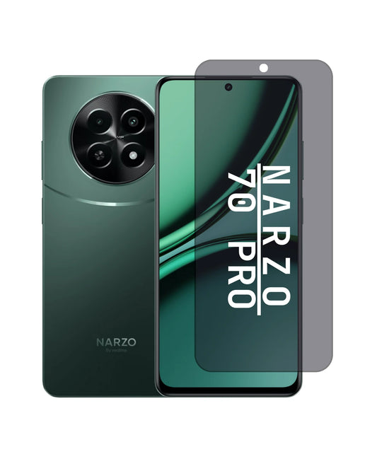 Privacy Screen Protector Sticker for Realme Narzo 70 Pro