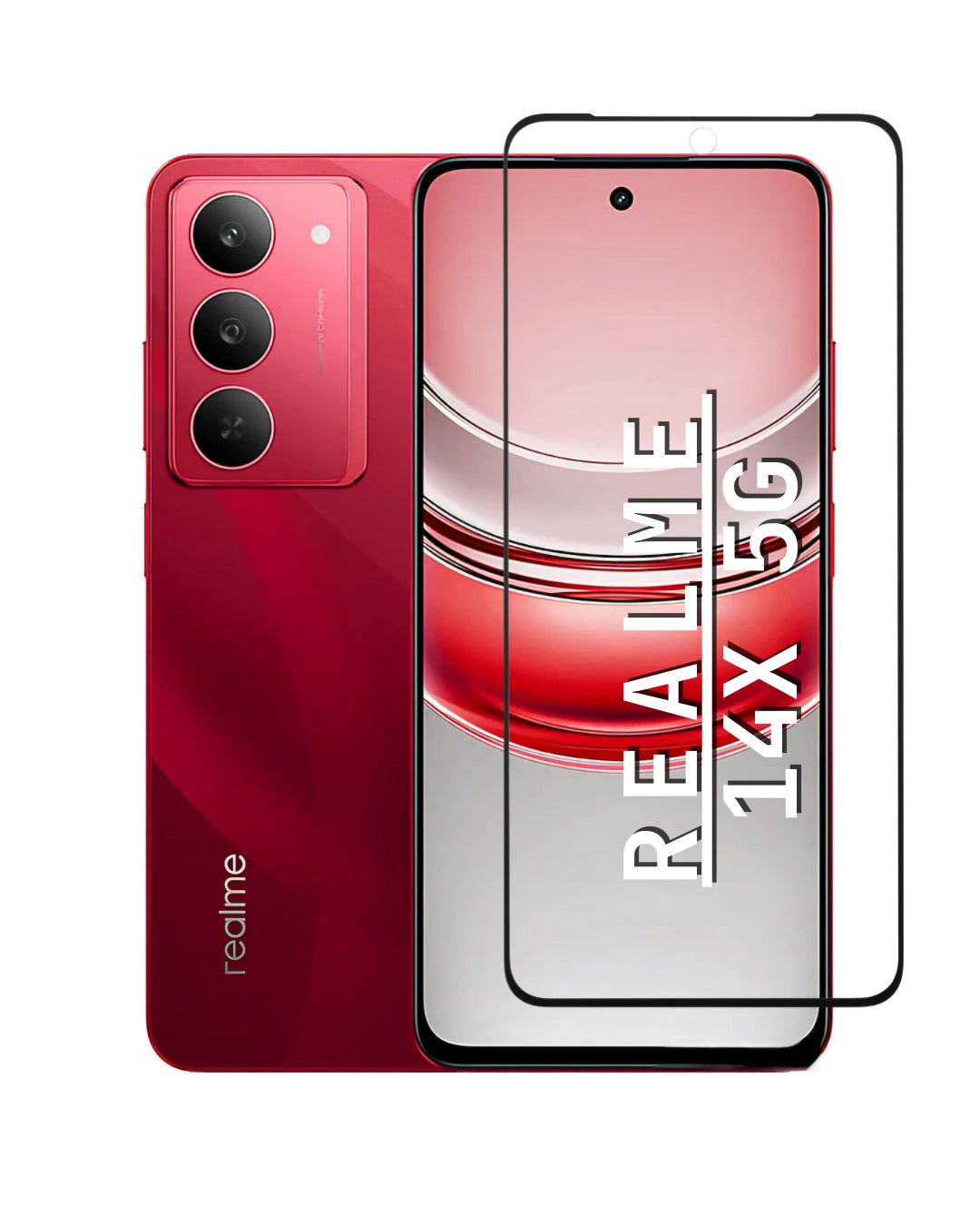 Tempered Glass Screen Protector for Realme 14x 5G