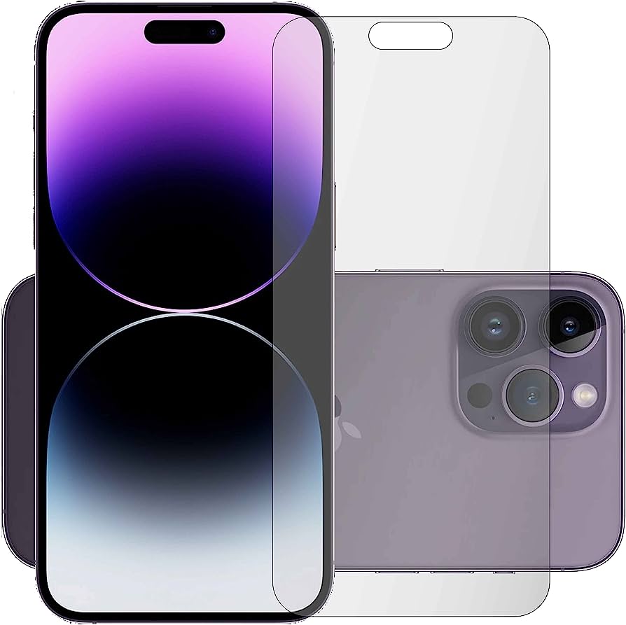 Privacy Matte Mobile Tempered Glass Screen Guard For I Phone 14 Pro Max (6.69 in)
