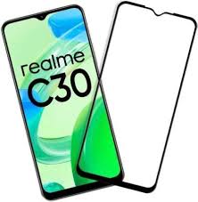 Privacy Matte Mobile Tempered Glass Screen Guard For Realme C30 (6.5 in)