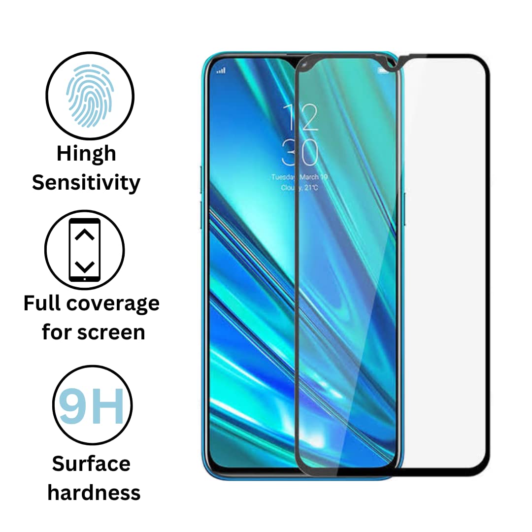 Privacy Matte Mobile Tempered Glass Screen Guard For Realme C3 (6.5 in)