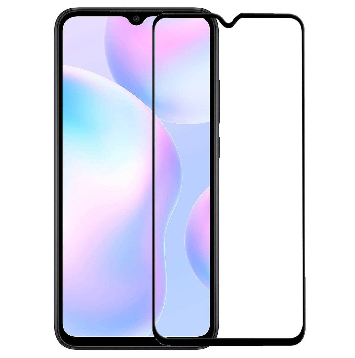 Privacy Matte Mobile Tempered Glass Screen Guard For Redmi 9A Sport (6.5 in)