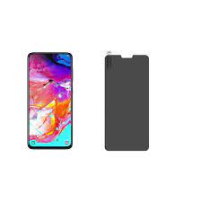 Privacy Matte Mobile Tempered Glass Screen Guard For Samsung Galaxy A70 (6.7 in)