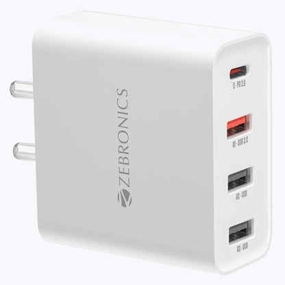 Zebronics 45Watt Multi Charger 4 in 1