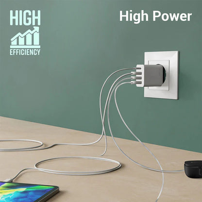 Zebronics 45Watt Multi Charger 4 in 1