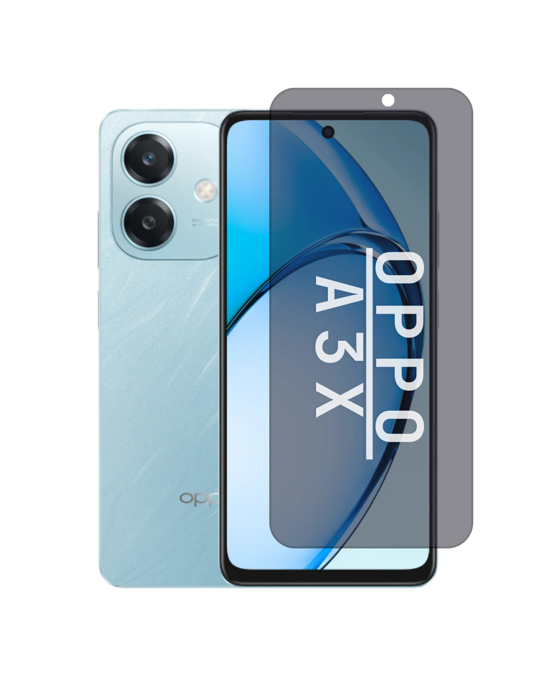 Privacy Screen Protector Sticker for OPPO A3x