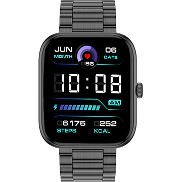Fire-Boltt Encore Smart Watch Black SS