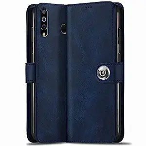 Pouch for Samsung M30 Leather