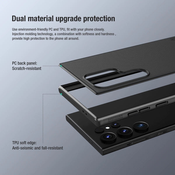 Nillkin Super Frosted Shield Pro phone case for the Samsung S24 Ultra