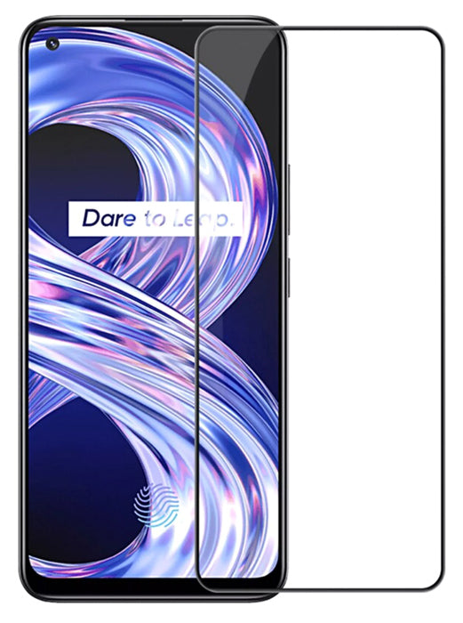 Privacy Matte Mobile Tempered Glass Screen Guard For Realme 8 (6.4 in)