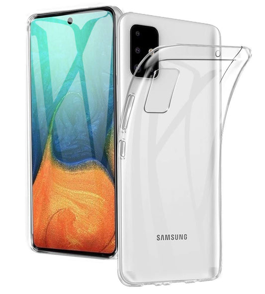 Pouch for Samsung A71 Transparent