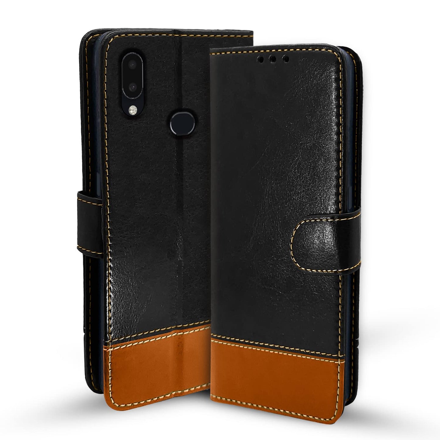 Pouch for Samsung A10s Leather