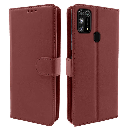 Pouch for Samsung M31 Prime Leather