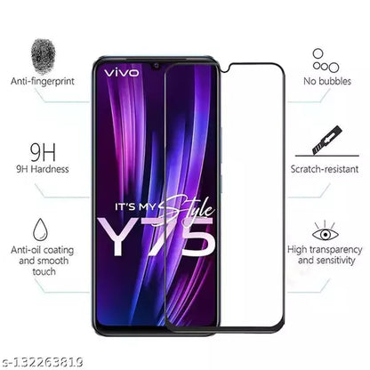 OG HD+Mobile Tempered Glass Screen Guard for Vivo Y75 4G (6.40 in)
