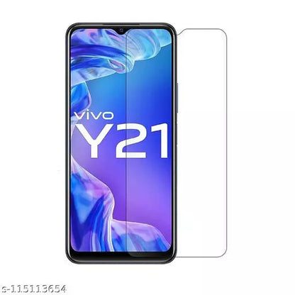 OG HD+Mobile Tempered Glass Screen Guard for Vivo Y21 (6.50 in)