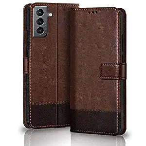 Pouch for Samsung S21+ Leather