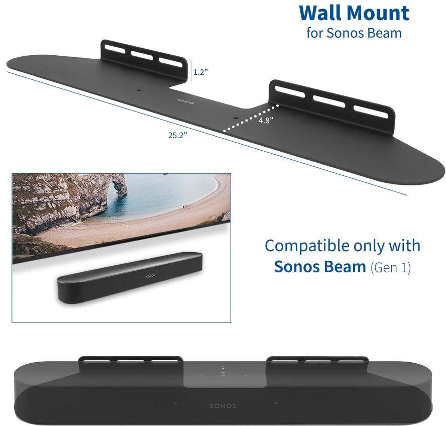 ACCESSORIES WALL MOUNT FOR SONOS BEAM