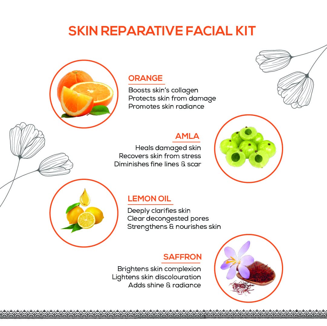 Ayouthveda Vitamin - C6 Step Facial Kit