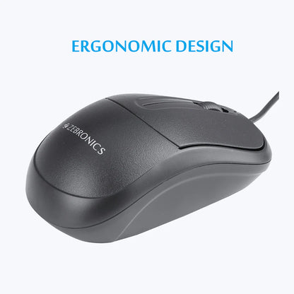 Zebronics Zeb-Comfort+ Wired Mouse