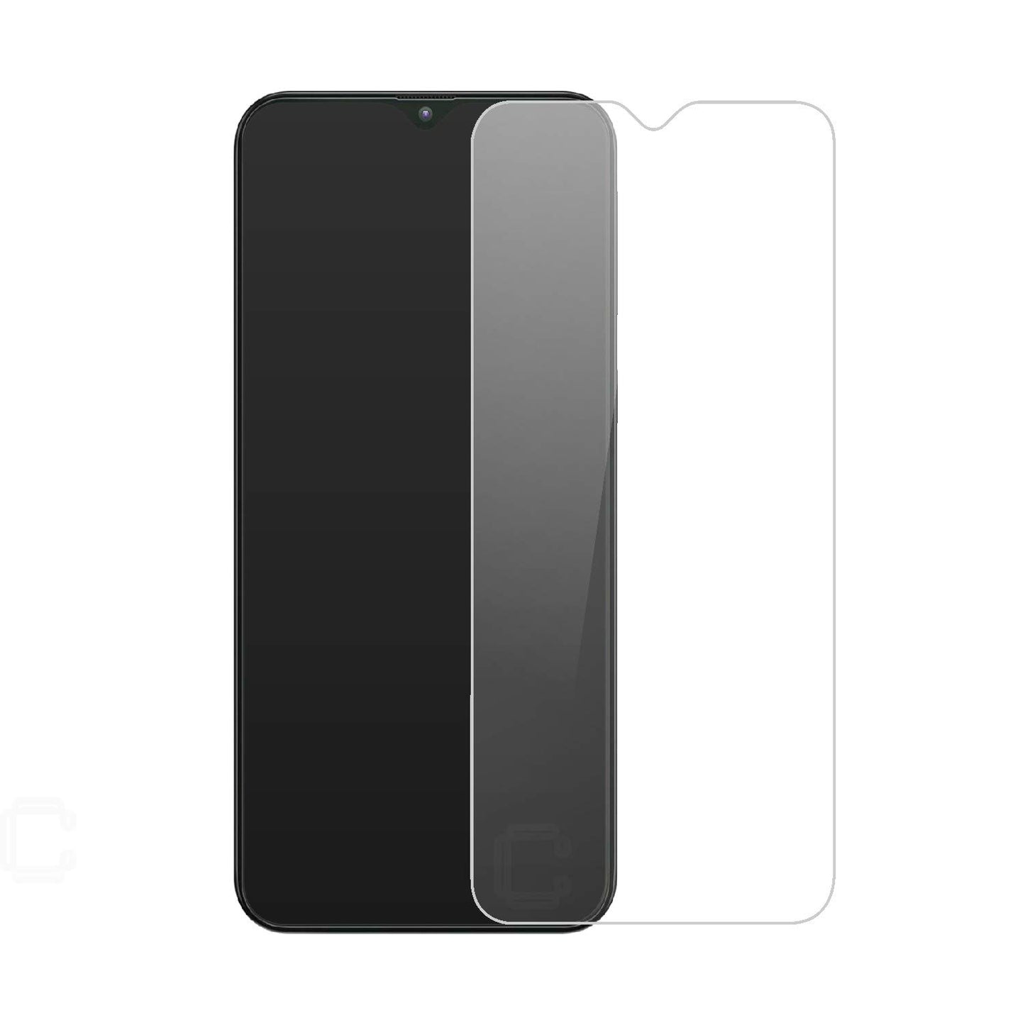 Privacy Matte Mobile Tempered Glass Screen Guard For Samsung Galaxy A10s (6.2 in)