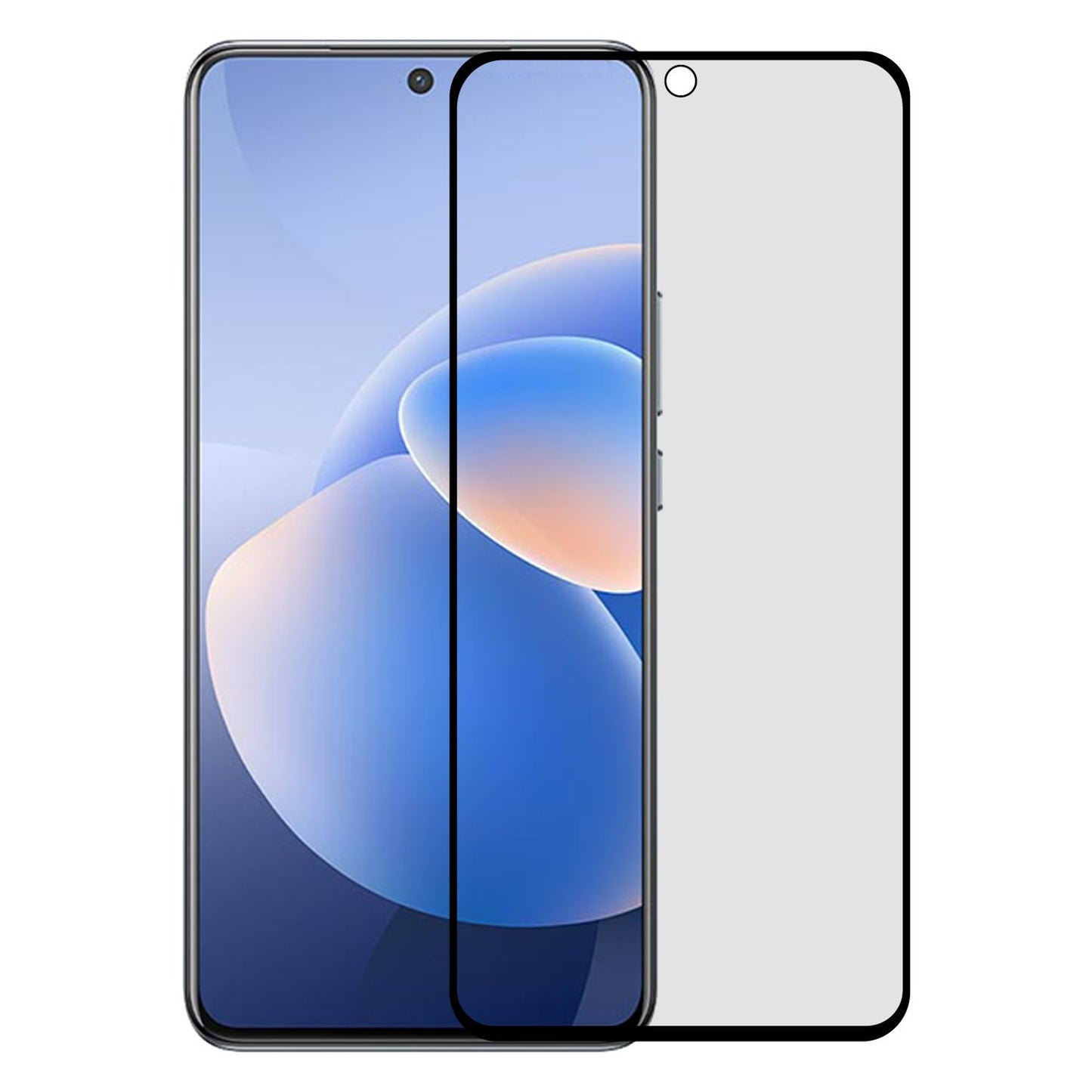 Privacy Matte Mobile Tempered Glass Screen Guard For Vivo X60 Pro (6.6 in)