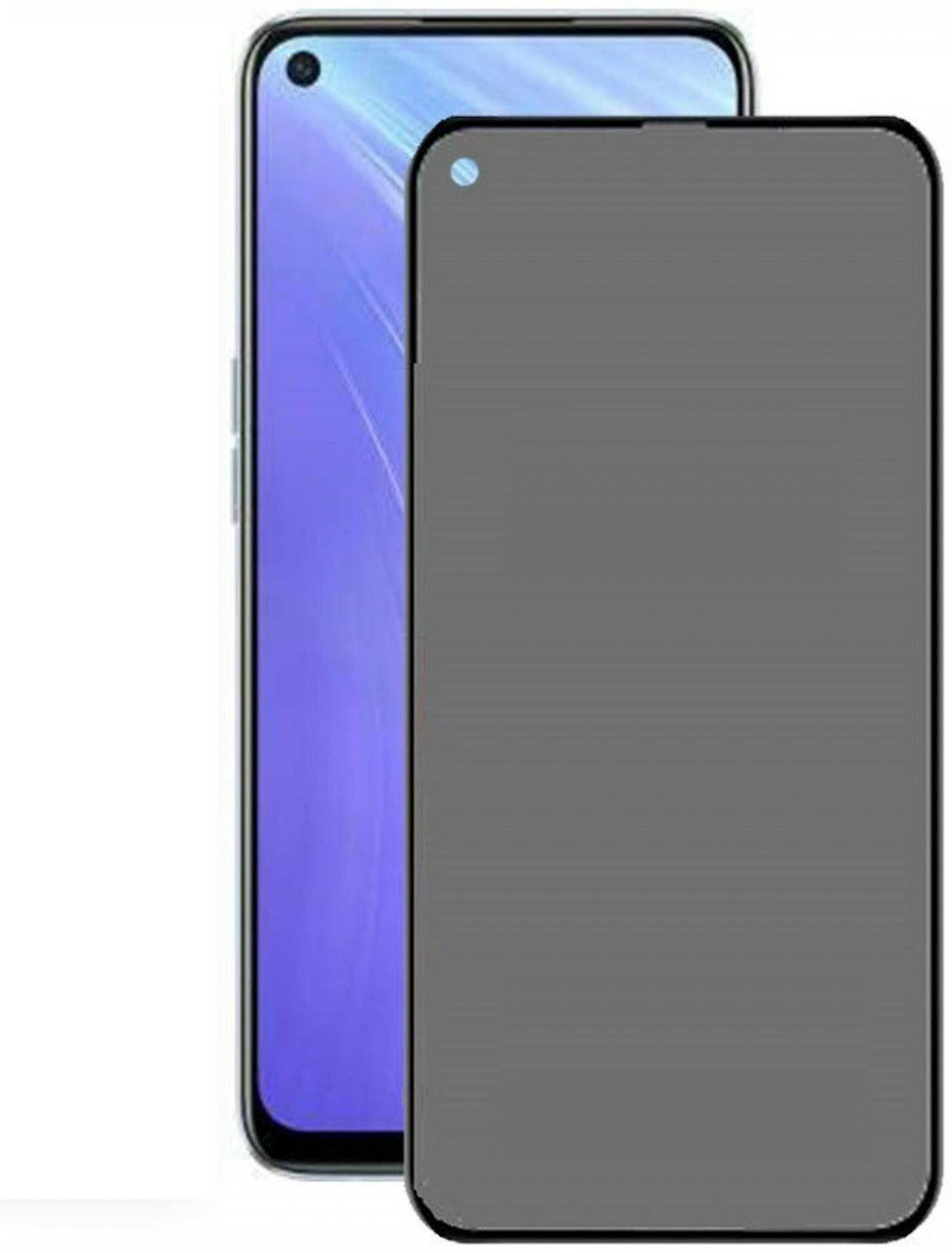 Privacy Matte Mobile Tempered Glass Screen Guard For Oppo F21 Pro (6.4 in)